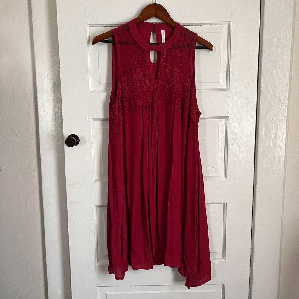 Sleeveless Swing Dress